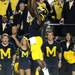 Michigan senior wide receiver Junior Hemingway catches a deep throw near the end zone during the second quarter against Notre Dame on Saturday. Melanie Maxwell I AnnArbor.com